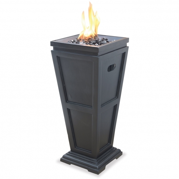 Alluring Blue Rhino Uniflame Ceramic Tile Lp Gas Fire Pit Table Reviews Blue Rhino Gas Fire Pit