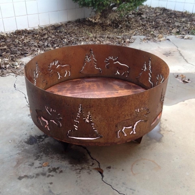 Amazing Fire Pit Awesome Custom Metal Fire Pits Design Large Round Custom Metal Fire Pits
