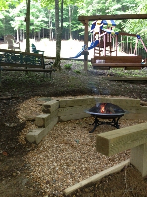 Awesome Backyard Fire Pit Into Hillside Idea Think Much Bigger Though Fire Pit North Arlington
