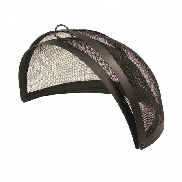 Awesome Catalina Creations 40 In Fire Pit Folding Spark Screen Ad6071 Fire Pit Screens Round