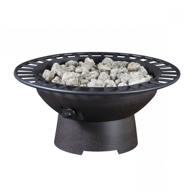 Awesome Shop Fire Pits Accessories At Lowes Garden Treasures 50,000 Btu Liquid Propane Fire Pit Table