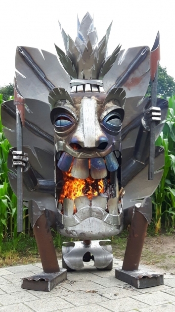 Awesome Tiki God Kustom Fire Pits Tiki Fire Pit