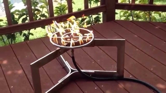 Best Easy Fire Pits 12 Stainless Diy Propane Fire Ring Complete Fire Build Your Own Propane Fire Pit