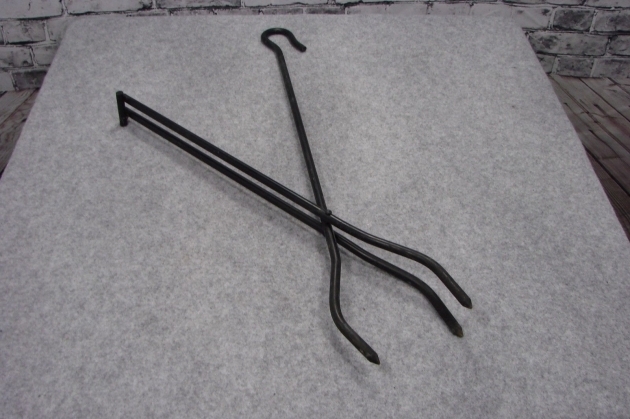 Best Fireplace Metal Tongs Log Grabber Fire Pit Long Wood Black Tool Fire Pit Tongs