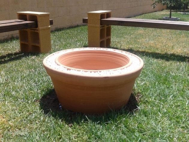 Delightful 50 Fire Pit Using Concrete Tree Rings 5 Steps With Pictures Diy Portable Fire Pit