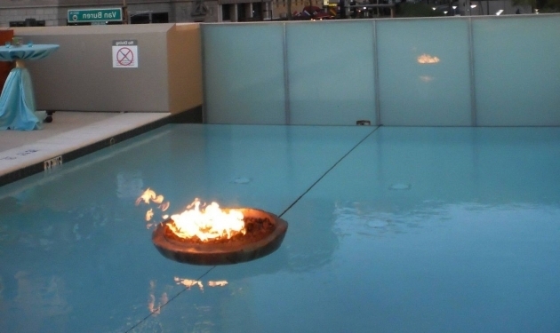 Delightful Encore Floating Fire Pit Urban Encore Creative Floating Fire Pit