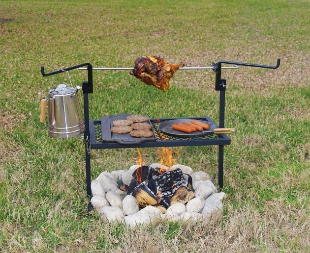 Fantastic Cowboy Fire Pit Rotisserie Grill Fire Pit Design Ideas Cowboy Fire Pit Rotisserie / Grill