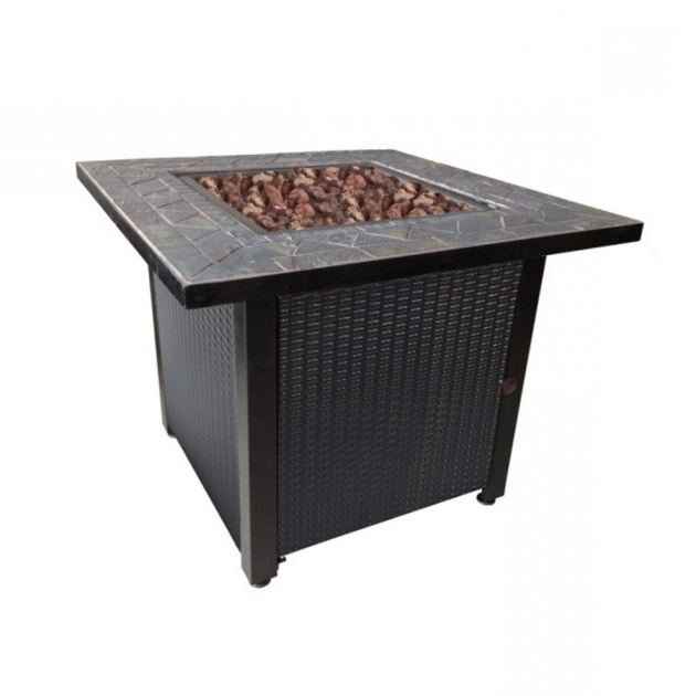 Fantastic Shop Fire Pits Accessories At Lowes Garden Treasures 50,000 Btu Liquid Propane Fire Pit Table