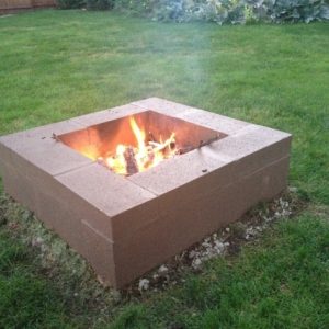 Diy Cinder Block Fire Pit