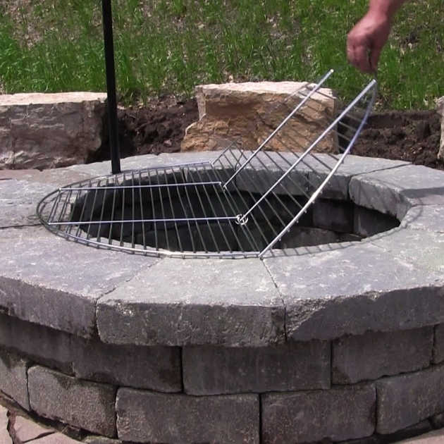 Fascinating For Large Outdoor Fire Pit Round Grill Cooking Grate 19 24 30 34 Grill Grates For Fire Pits