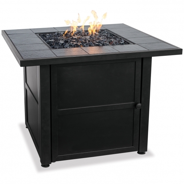 Incredible Blue Rhino Uniflame Ceramic Tile Lp Gas Fire Pit Table Reviews Blue Rhino Gas Fire Pit