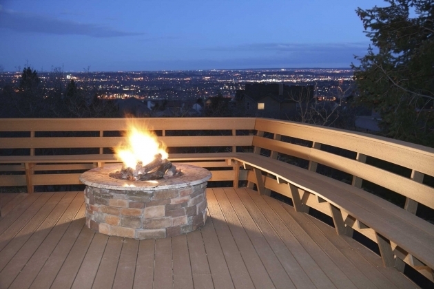Incredible Deck Fire Pits For Wooden Decks Deck Design And Ideas Fire Pit On Wooden Deck