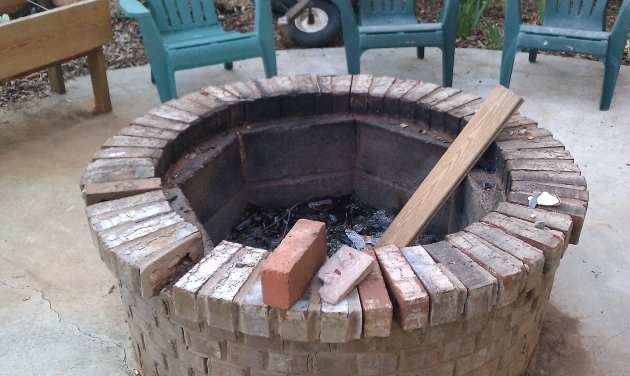 Incredible Fire Pit Bricks Ship Design Bricks For Fire Pit