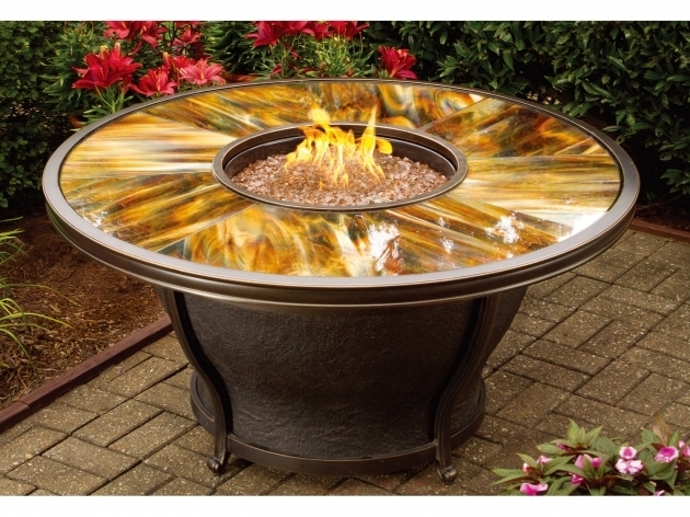 Incredible Outdoor Coffee Table Gas Fire Pit Roselawnlutheran Leisurelife Fire Pit