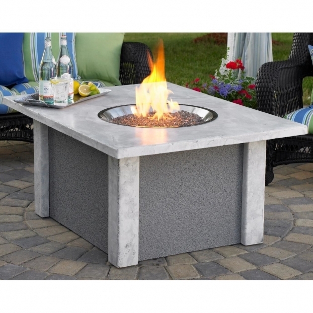 Inspiring Outdoor Greatroom Montego 59 75 X 30 Rectangular Crystal Fire Pit Sears Fire Pit