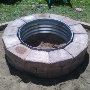 Galvanized Fire Pit Ring
