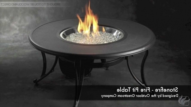 Marvelous Stonefire Gas Fire Pit Table Youtube Woodland Direct Fire Pit