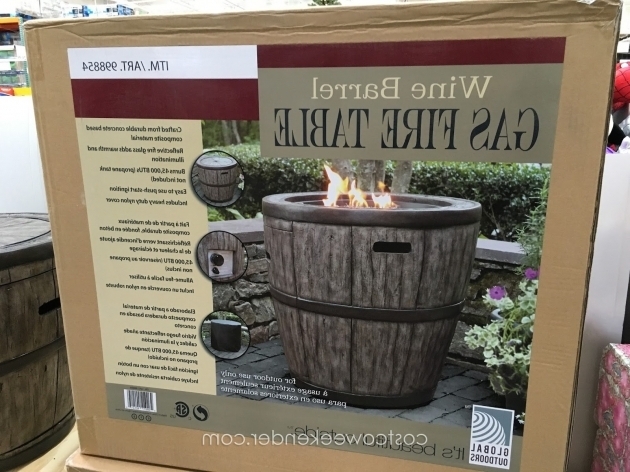 Outstanding Gas Fire Pit Tables Costco Kit4en Costco Gas Fire Pit