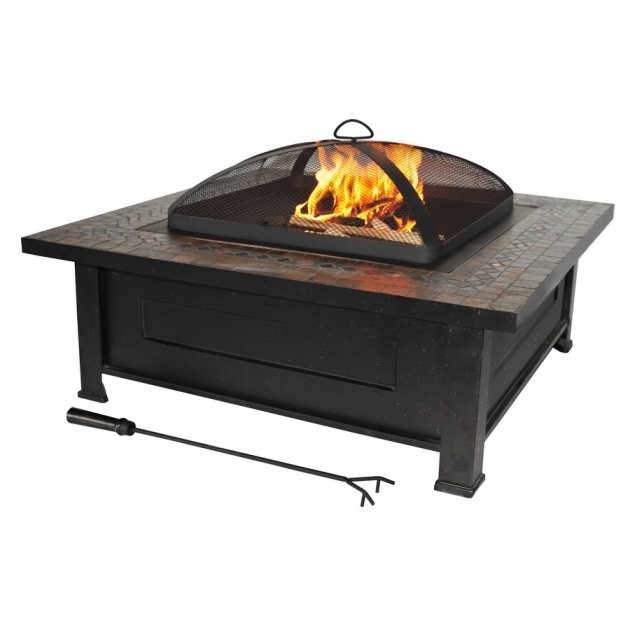 Outstanding Shop Allen Roth 36 In Black Steel Wood Burning Fire Pit At Lowes Lowes Wood Burning Fire Pits