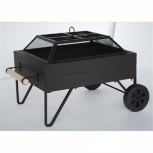Fire Pit With Wheels