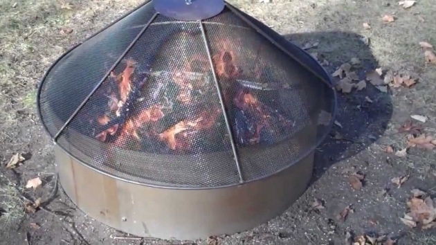 Picture of Custom Built Spark Screens Made In Minnesota Higleyfirepits Fire Pit Screens Round