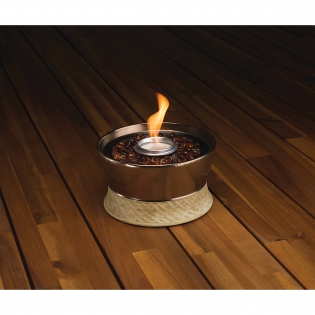 Picture of Tiki Brand Clean Burn Small Tabletop Fire Pit Bronze Walmart Tiki Fire Pit