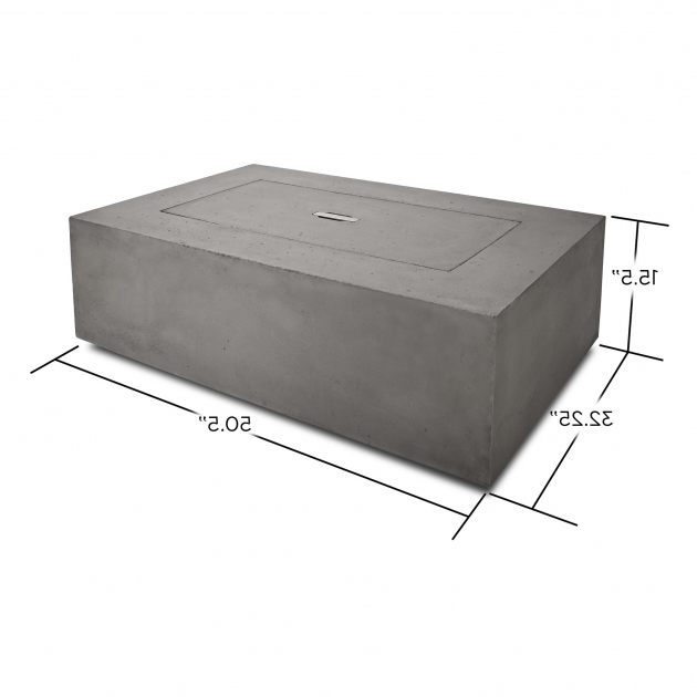 Stunning Real Flame Baltic Rectangle Propane Fire Pit Table Reviews Wayfair Rectangle Fire Pit Insert