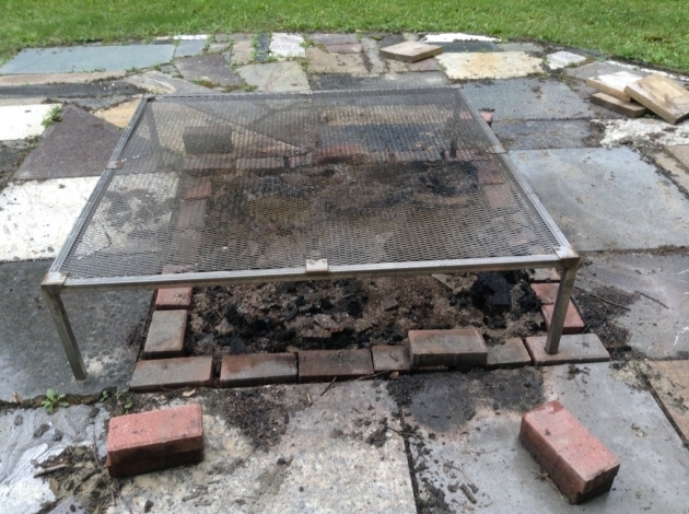 Stylish Incredible Large Fire Pit Grate Garden Landscape King Ranch Fire Pit With Grilling Grate Srfp96