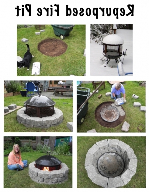 Stylish Turn The Rolling Fire Pit Into A Permanent Backyard Fixture Rolling Fire Pit