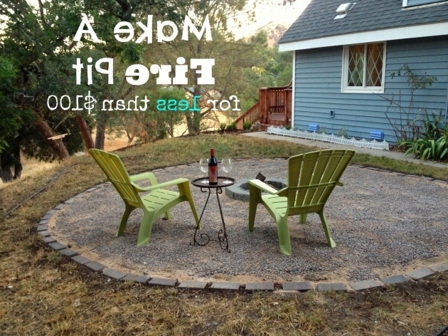 Stylish We Made A Fire Pit Our Cone Zone Cheap Firepit