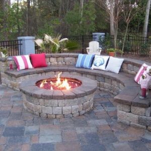 Backyard Designs With Fire Pits
