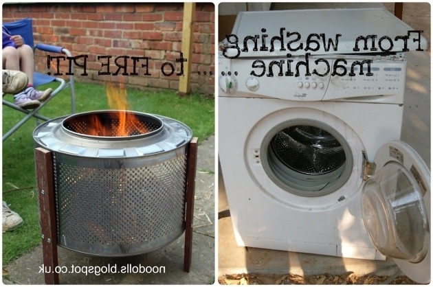 Alluring Making A Fire Pit From Washing Machine Drum Anyone Made One Washer Drum Fire Pit