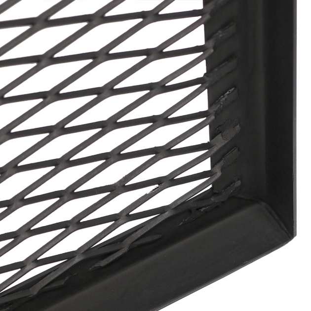 Alluring Sunnydaze X Marks Square Fire Pit Cooking Grill Steel Grate Fire Pit Grate Square