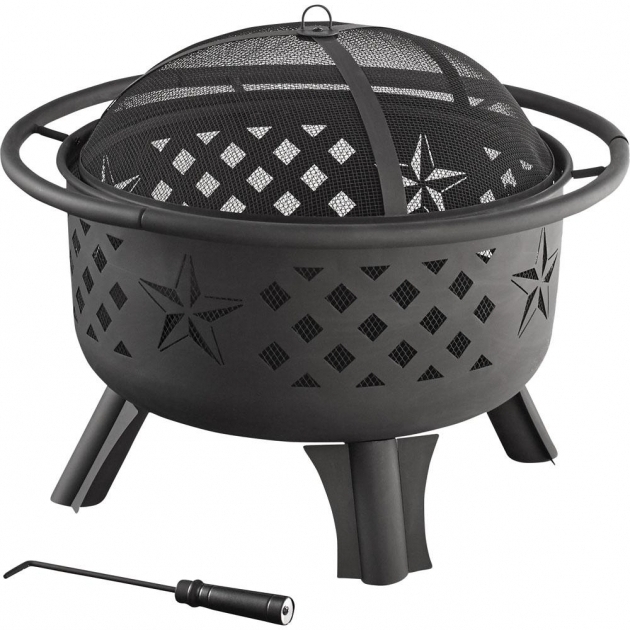 Amazing Hampton Bay Texas Star Crossfire 30 In Steel Fire Pit With Hampton Bay Maison Fire Pit