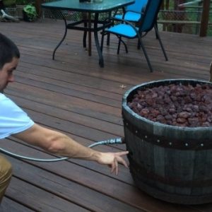 Diy Natural Gas Fire Pit