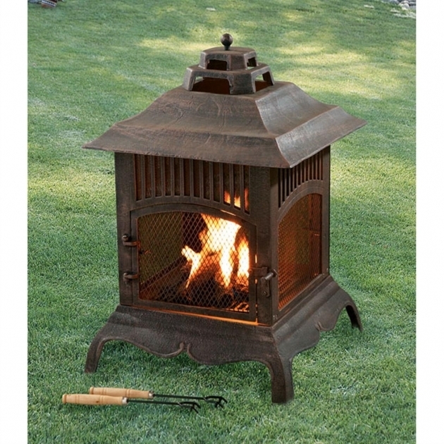Awesome Pagoda Cast Iron Chiminea 80637 Fire Pits Patio Heaters At Pagoda Fire Pit