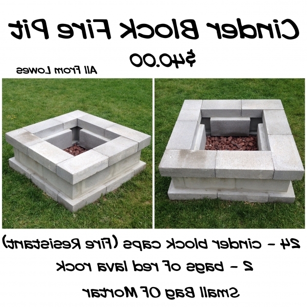 Best Cinder Block Fire Pit For Just 40 28 Cinder Block Caps Fire Cement Block Fire Pit
