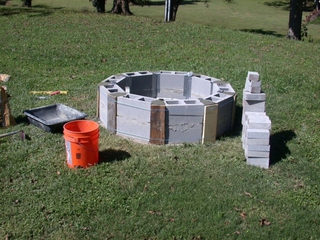 Best Cinder Block Fire Pit Inexpensive And Attractive Ideas Cement Block Fire Pit