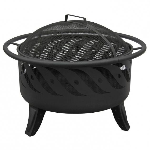 Best Hampton Bay Maison 30 In Copper Finish Bowl Fire Pit 25945 The Hampton Bay Quadripod Fire Pit