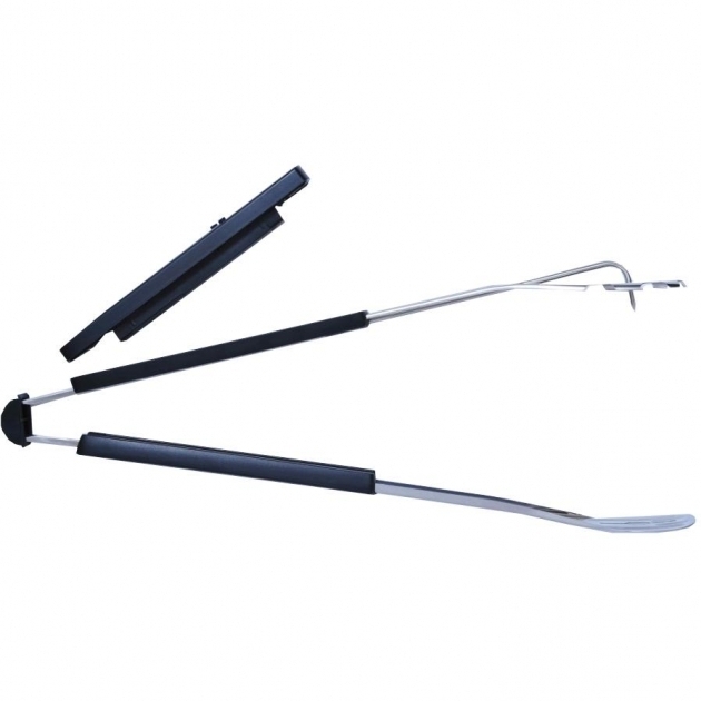 Best Man Law 16 Inch Bbq Tongs With Digital Thermometer Bbq Guys Firepit Tongs