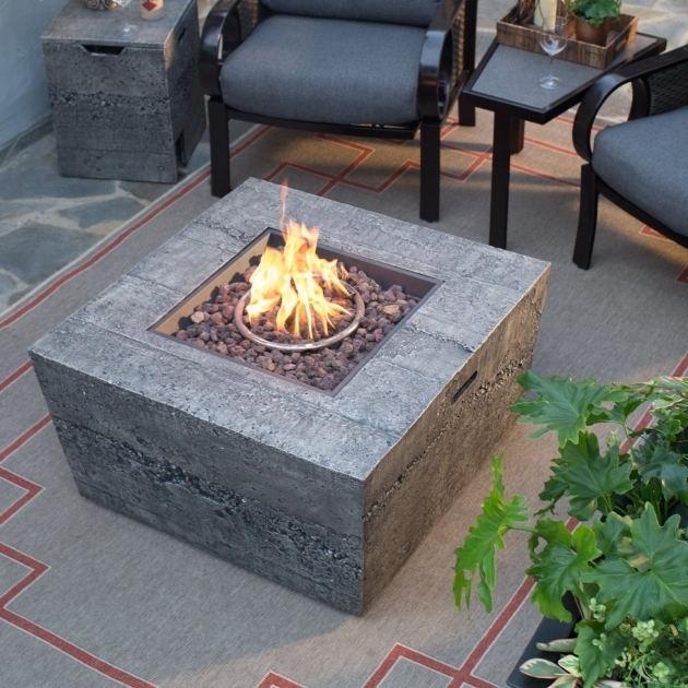 Best Red Ember Glacier Stone 60 In Gas Fire Pit Table With Free Cover Cheap Propane Fire Pit