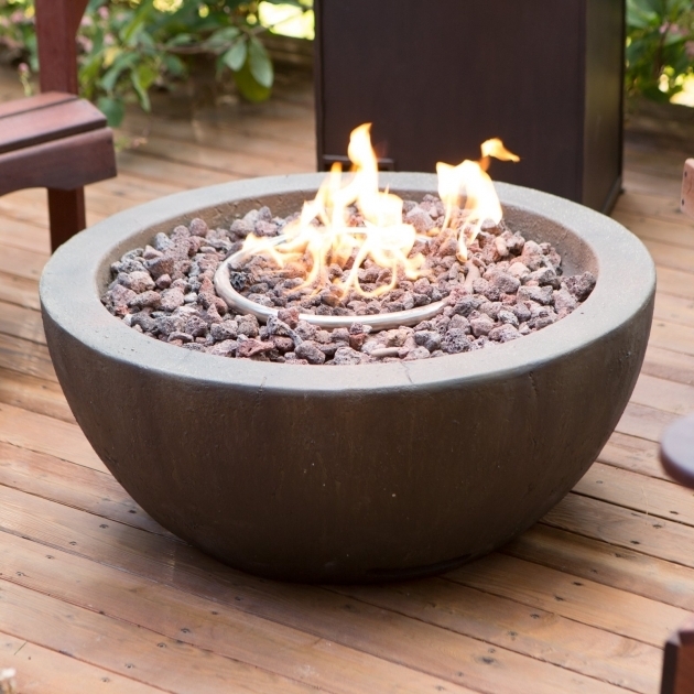 Best Red Ember Mesa 28 In Gas Fire Pit Bowl With Free Cover Fire Lava Rock For Fire Pit