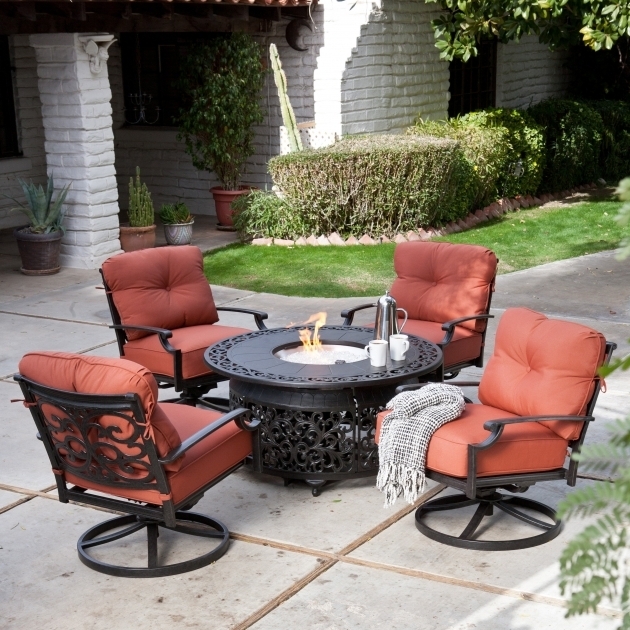 Delightful Belham Living San Miguel Cast Aluminum Fire Pit Chat Set Fire Fire Pit Sets With Seating