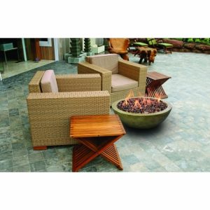 Threshold Round Propane Fire Pit