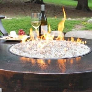 Propane Fire Pits With Glass Rocks