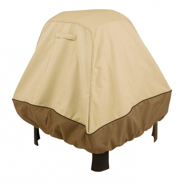 Gorgeous Classic Accessories Veranda Stand Up Fire Pit Cover 72952 The Fire Pit Covers At Home Depot