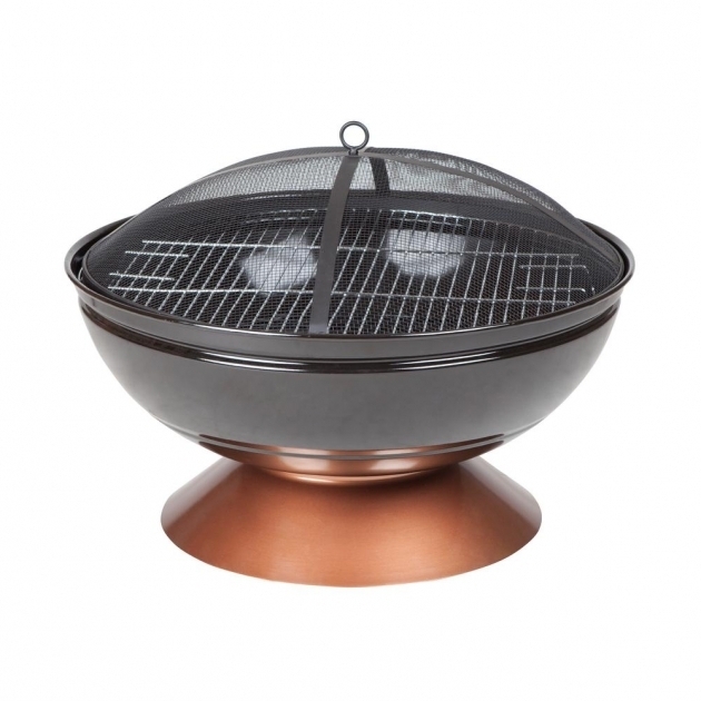 Gorgeous Hampton Bay Larimer Blazin Bonfire 26 In Steel Deep Bowl Fire Hampton Bay Quadripod Fire Pit