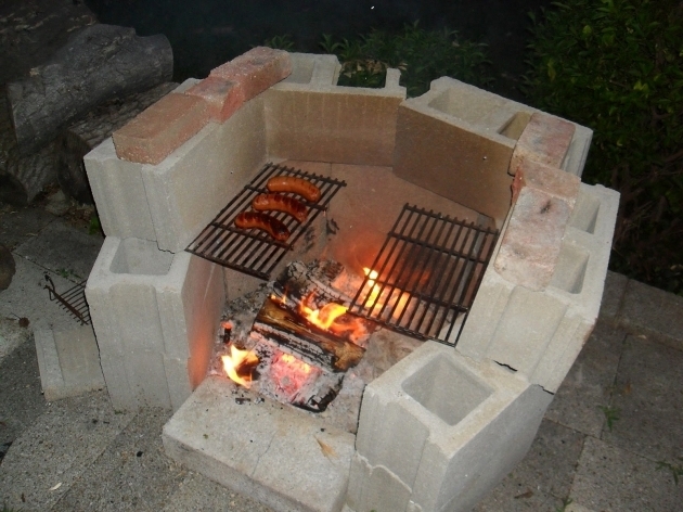 Gorgeous Ideal Block Fire Cinder Block Fire Pit Inexpensive And Attractive Concrete Fire Pit Exploding