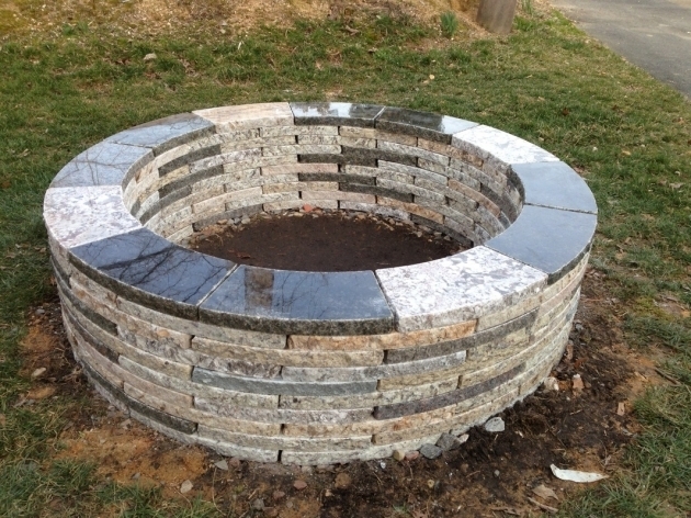Gorgeous Recycled Granite Fire Pit Kit Paver Fire Pit Kit