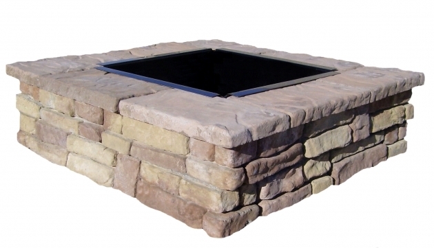 Image of 36 Square Fire Pit Insert Replacement Fire Pit Insert Patio Grill Square Fire Pit Insert Replacement
